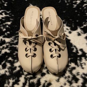 Kelsi Dagger Lace Up Clogs